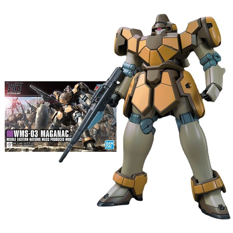 Kit De Modèle Bandai Hobby Wing Gundam HGAC Maganac 1/144 - Multicolore, à Monter